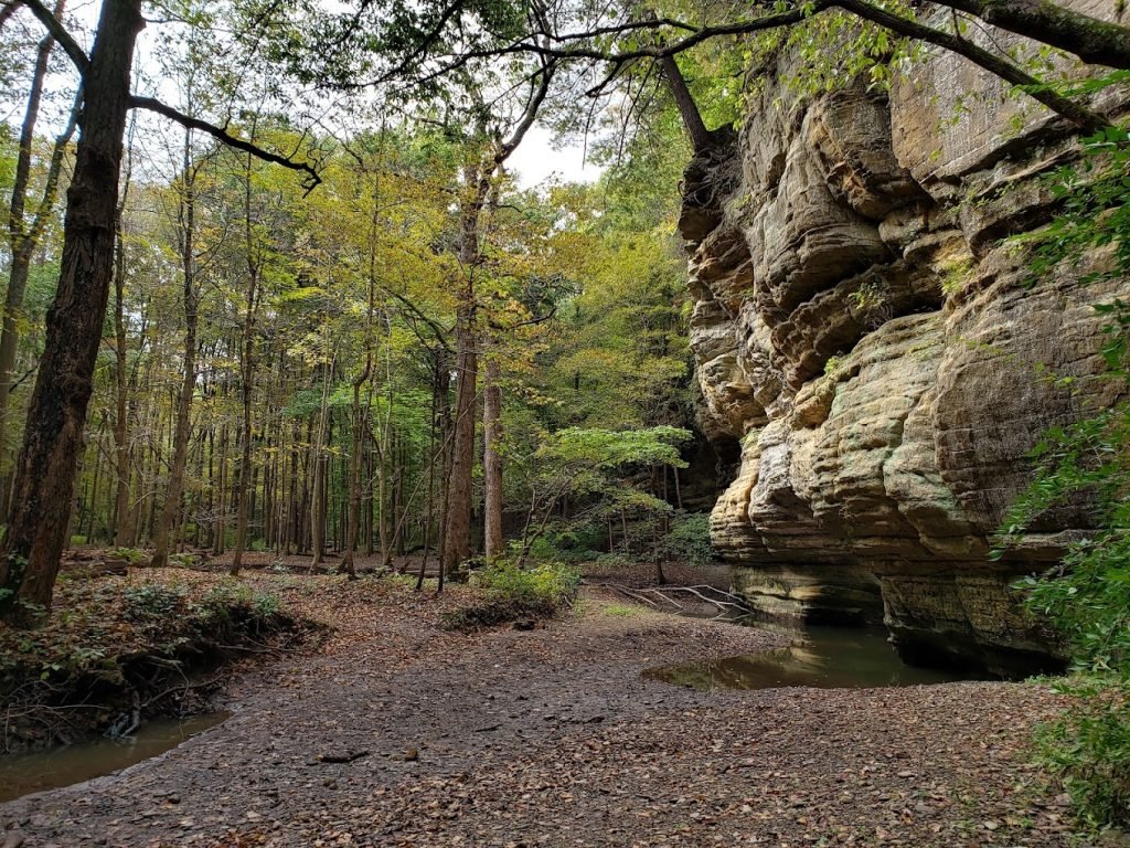 Lakewood Falls, IL - Top Hiking Trails in Starved Rock State Park